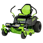 Райдер садовый аккумуляторный с нулевым радиусом разворота Greenworks Арт. 7404107, 82V, без АКБ и ЗУ