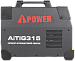 Аргонодуговой сварочный аппарат A-iPower AiTIG315