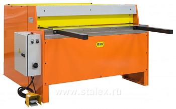Гильотина электромеханическая Stalex Q11-4x1250, 4 кВт., 1200 кг.