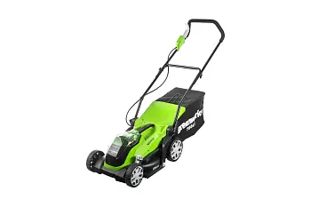 Аккумуляторная газонокосилка GreenWorks 40V G40LM35K4 2501907UB