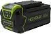 Аккумуляторная газонокосилка GreenWorks 40V G40LM35K4 2501907UB