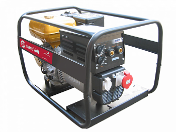 Сварочный бензиновый генератор GRANDVOLT GVR 220 DC