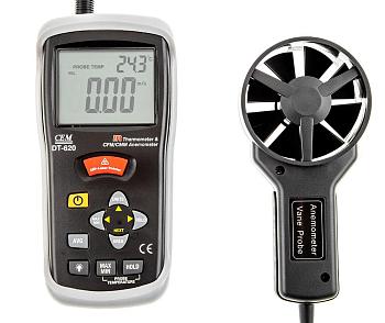Измеритель расхода воздуха CEM DT-620