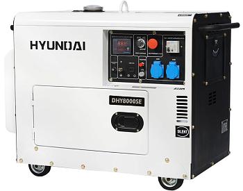 Дизельный генератор Hyundai DHY8000SE (6,0кВт)