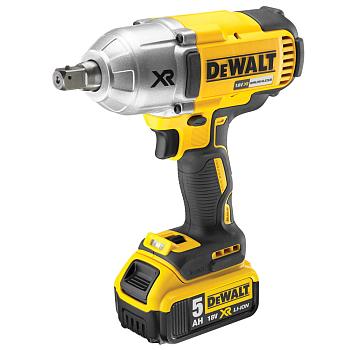 Аккумуляторный ударный гайковерт DeWalt DCF899P2