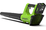 Аккумуляторный воздуходув Greenworks 24V 2404807