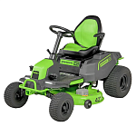 Трактор садовый аккумуляторный Greenworks Арт. 7404507, 82V, без АКБ и ЗУ
