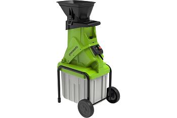 Садовый электрический измельчитель с контейнером GreenWorks GACSB 2206707