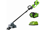 Аккумуляторный триммер Greenworks GD40BC 1301507UB