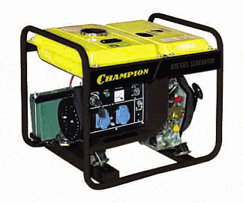 Дизельный генератор Champion DG2200E (2кВт)