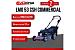 Газонокосилка бензиновая (бензокосилка) Evoline LMG 53 CSH COMMERCIAL LMG53CSHCOMMERCIAL
