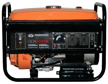 Бензиновый генератор DAEWOO GDA 3500E