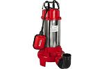Фекальный насос QUATTRO ELEMENTI Sewage 1700F Ci-Cut С НОЖОМ (1700 Вт, 28000 л/ч, грязевой, 16 м, 21 кг, чугун)