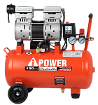 Компрессор поршневой безмасляный A-iPower AC130/25LF