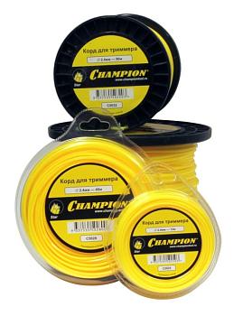 Корд триммерный CHAMPION  Star 2.4мм*245м (звезда) C5036