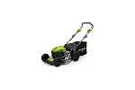 Аккумуляторная газонокосилка Greenworks 40V, 46 см, самоходная, бесщеточная, c 1хАКБ 5 Ач и ЗУ 2506807UG