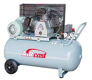 Компрессор Remeza Aircast CБ4/C-100.LB30-3.0 поршневой с горизонтальным расположением ресиверa