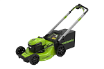 Самоходная бесщеточная аккумуляторная газонокосилка GreenWorks GD40LM48SPK4 40 В, 4 А*ч 2517407UB