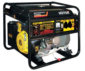Бензиновый генератор Huter DY6500LX (5,5 кВт) - электростартер