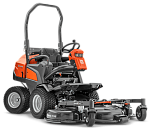 Райдер Husqvarna P 525D (Kubota D1105, дизель, гидростатическая трансмиссия, гидроусилитель руля, 4х4), дека - аксессуар