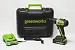 Аккумуляторная дрель-шуруповерт GreenWorks GD24DD60K2 3704107UA