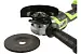 Аккумуляторная угловая шлифовальная машина Greenworks GD24AG 3200207
