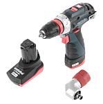 Аккумуляторная дрель-шуруповерт METABO POWERMAXX BS Quick 4+2 M (600157700)
