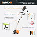 Триммер электрический WORX WG111E 38см, 1000Вт, нож 23см