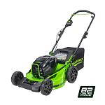 Газонокосилка аккумуляторная Greenworks Арт. 2518907,  82V, 51 см, бесщеточная без АКБ и ЗУ.