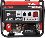 Портативный бензиновый генератор A-iPower A8500TEA