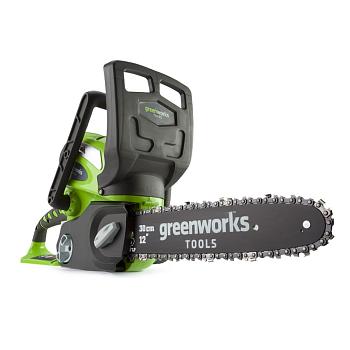 Аккумуляторная цепная пила GreenWorks G40CS30 40В