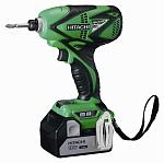 Шуруповерт аккумуляторный HITACHI WM18DBL LiION