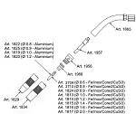 Контактный наконечник для алюминия Cebora 1,2 мм (10 шт)