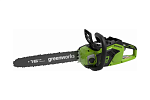 Аккумуляторная бесщеточная цепная пила Greenworks GD40CS18 40V 2005807