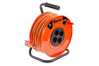 Удлинитель WESTER K16/50 на катушке