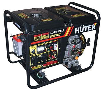 Дизельный генератор Huter LDG3600CLE (3,6 кВт)