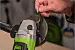 Аккумуляторная угловая шлифовальная машина GreenWorks GD24AG 3200207UA