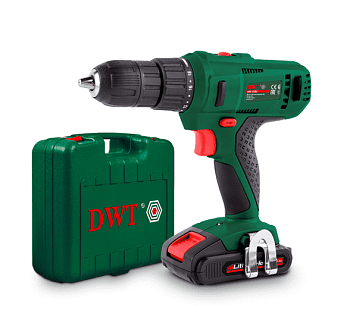 Аккумуляторный шуруповерт DWT ABS-18 BLi-2 BMC